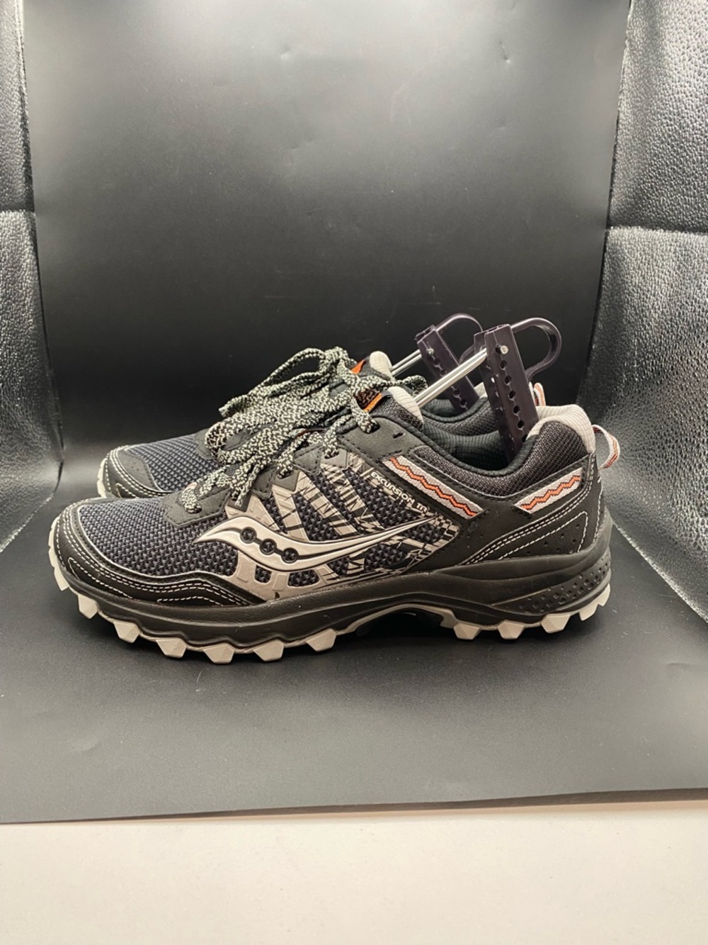 Saucony Sneakers Mens 9 Excursion TR S20451-20 Black Running Trail Shoes